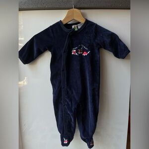 vintage 6-9m sesame street vehicle footies